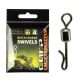 Carp Academy Cilindrische Wartel + Clip 10 stuks
