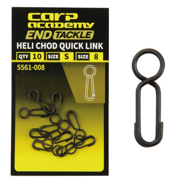 Carp Academy Helikopter Clip Maat 8 S 10st