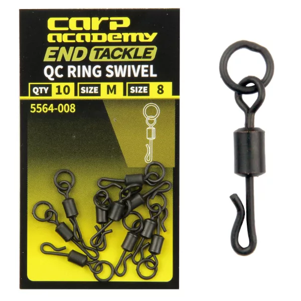 Carp Academy Snelsluiting met Ring 9-MS 10st
