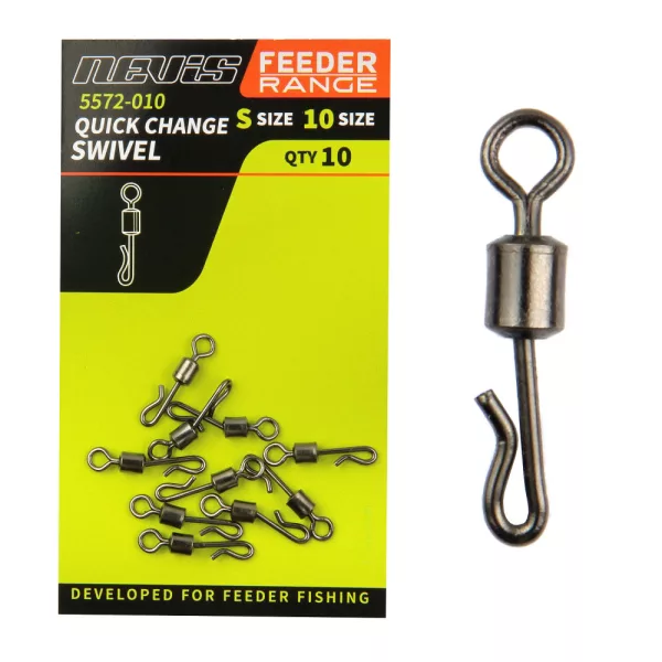 Nevis Feeder Snelsluiting 10-S 10st