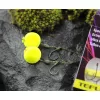 Carp Academy Teflon Hook XS-1 Zwart 1 10 stuks/verpakking Boiliehaak met oog en weerhaak