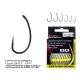 Carp Academy Teflon Hook XS-4 Zwart 4 10 stuks/verpakking Boiliehaak met oog en weerhaak