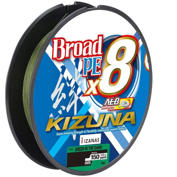 OWNER Kizuna X8 Dark Green 135m 0,12mm Gevlochten Spinlijn
