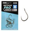 Team Feeder By Döme TF Method Pro 6 Zonder weerhaak, met oog Feeder Haak 10 stuks