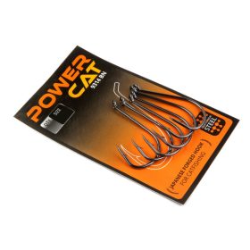   Nevis Meervalhaak 9314 Zwart 10/0, 5 stuks/verpakking, met oog en weerhaak.