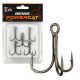 Reiva Treble Hook TR-19 Zwart 12 6 stuks/pak Haak met oog en weerhaak voor roofvis