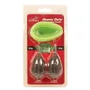 Carp Expert Heavy Duty Method Feeder 50gr+50gr met Plunger Go green Method Feeder