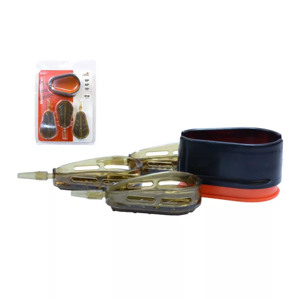 Carp Expert Drop 30+40+50gr Method Kosár Szett Töltővel