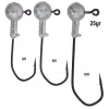 EnergoTeam Twisterkop Natuur Eurojig JIG kop 1 - 4gr