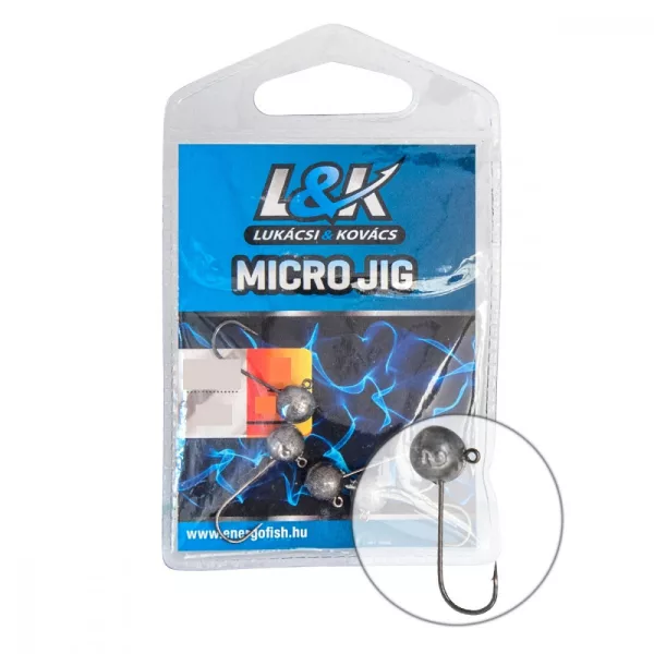 L&K Micro Jig 2412 JIG kop 4 - 3gr - 4 stuks