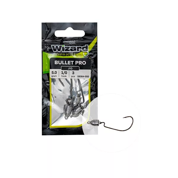 Wizard BULLET PRO JIG KOP 7G 2/0 3PCS/BAG Cheburashka