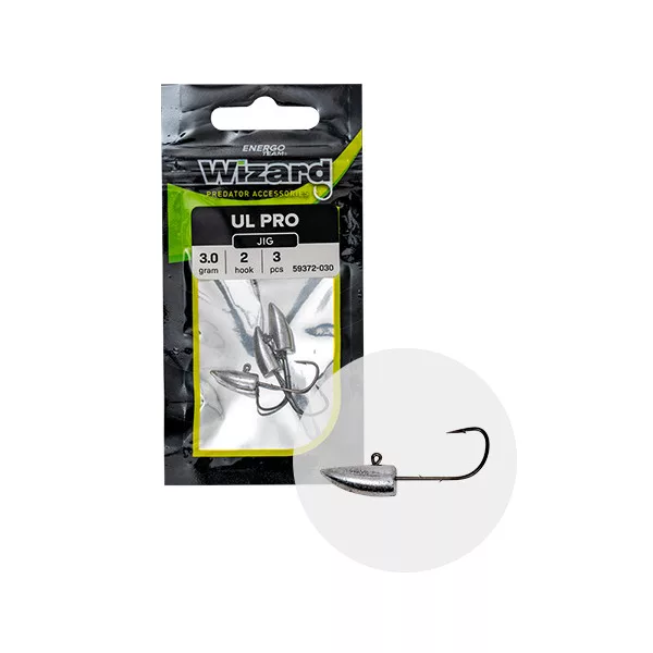 Wizard UL Pro Jigkop 1G 6 3St/Zak