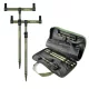 CARP ACADEMY Hengelsteun set Black Carp 2-delig 40-60cm/25cm Grondpen Set