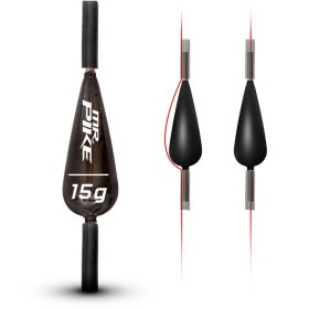 10G Quantum Mr. Pike Loodvrij Glijdend Lood Zwart 3 Stuks