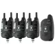 Carp Academy Mojo XTI elektrische beetmelder 3+1 set