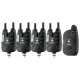 Carp Academy Mojo XTI elektronische beetmelder 4+1 set