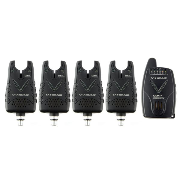 Carp Academy V-Head elektronische beetmelder 4+1