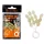 Nevis Fluorescerende Rubberen Stopper voor Meervalvissen XXXL 12x8mm, 12 stuks