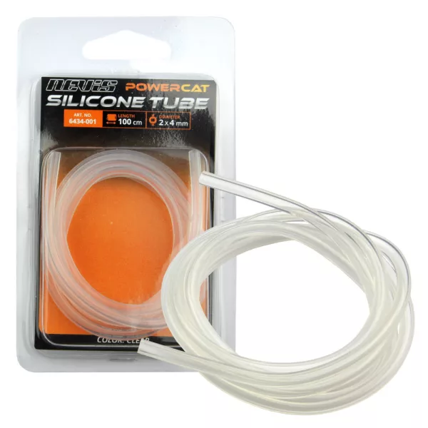 Nevis Siliconen Buis Transparant 100cm 4mm