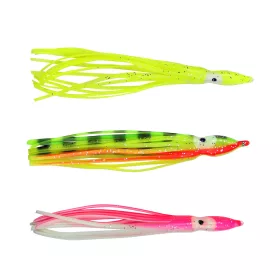 Nevis Octopus Teaser 15cm Plastic Kunstaas 3 stuks
