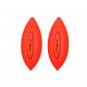Nevis Powercat Micro U-Float 3gr Oranje roofvis dobber (middenwater) 2st