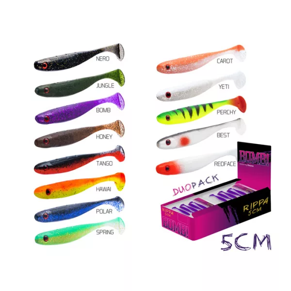 Delphin Rippa Softbait Jungle 5cm 5st