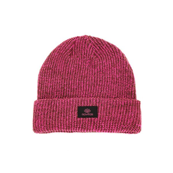 NAVITAS WOMENS BEANIE PINK S - Gebreide muts - Herfst-, Winterkleding