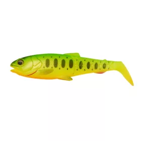   Savage Gear Craft Cannibal Paddletail Plastic kunstaas 12,5cm 20gr Firetiger Bulk