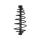Nevis Spiraal Voerkorf 60mm