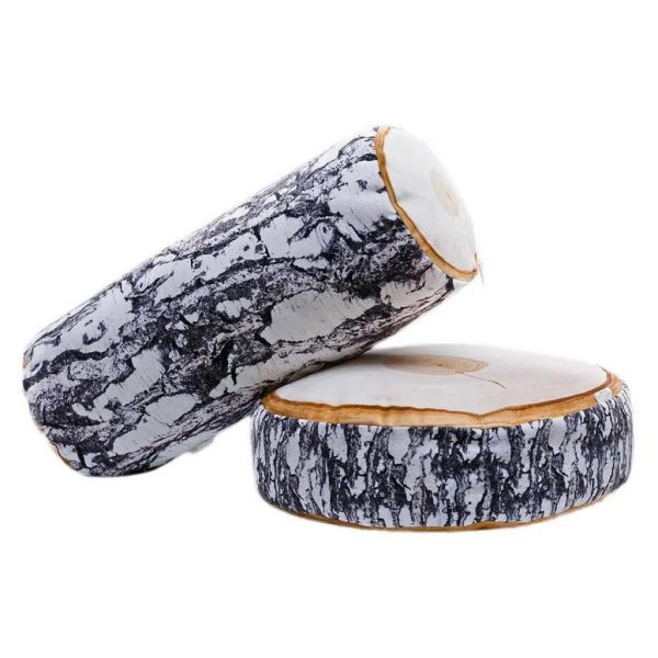 EnergoTeam Houten Berkenrolkussen 50x20cm Kussen