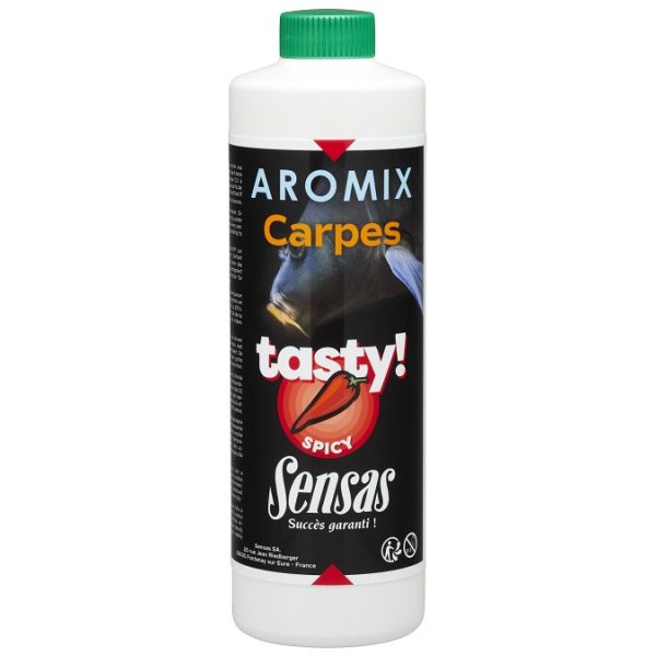 Sensas Aromix Carp Tasty Spicy Vloeibare Attractor 500ml