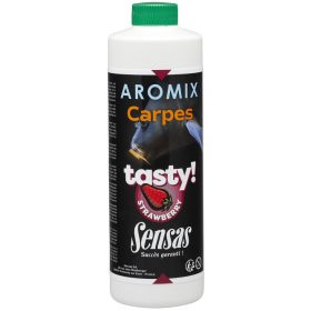   Sensas Aromix Carp Tasty Strawberry Vloeibare Attractor 500ml