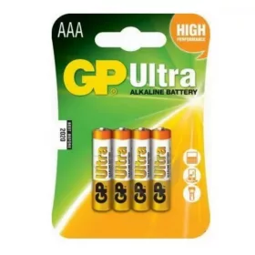 Gp Ultra Alkaline AAA Micro Batterij 24Au (Lr03) Blister/4