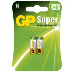   Gp 910A Super Alkaline Batterij (Lr1,N) 1,5V Blisterverpakking/2 B1305