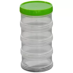 SCHROEFBARE PLASTIC DOOS 4 STUKS - Tacklebox