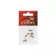 Carp Expert Rubberen Stopper met Wartel 5st/verpakking
