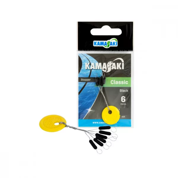Stopper Kamasaki Classic Langwerpig Zwart L