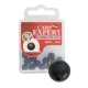 Cxp Rubberkraal 5Mm 25St/Doos Zwart