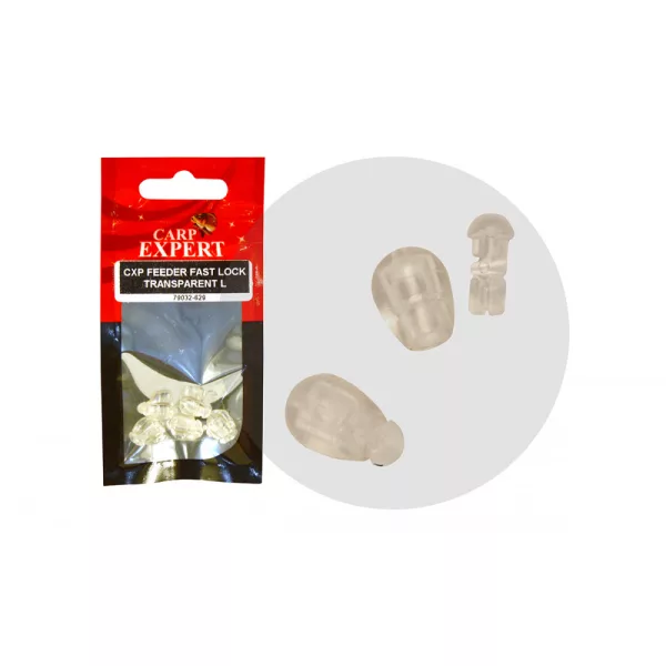 Carp Expert Feeder Fastlock Transparante Snelsluiting S