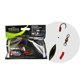   Wizard Monster Upose Mono Bottom Rig 11/0 30gr Round Meervalonderlijn