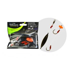   Wizard Monster Upose Pro Mono Bottom Rig 30gr 9/0+11/0 Round Onderlijn