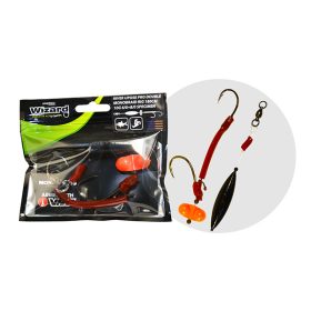   Wizard Monster River Upose Pro Double Monobraid Rig 9/0+11/0 30gr Round Meervalonderlijn