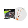 Wizard Monster Surface Livebait Double Braided Rig 9/0+11/0 Round Meervalonderlijn