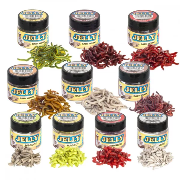 Benzar Jelly Baits Lichtgevende Made