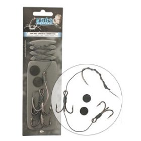 Koós Catfish Dubbele 3-Haaks Combi Onderlijn #8/0 1St