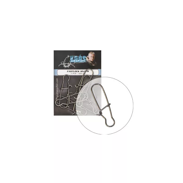 Koós Catfish Snelle Sluiting 65Lb 9St/Verp