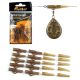 Carp Academy Veiligheidsloodclip Compleet (3564) 10 stuks
