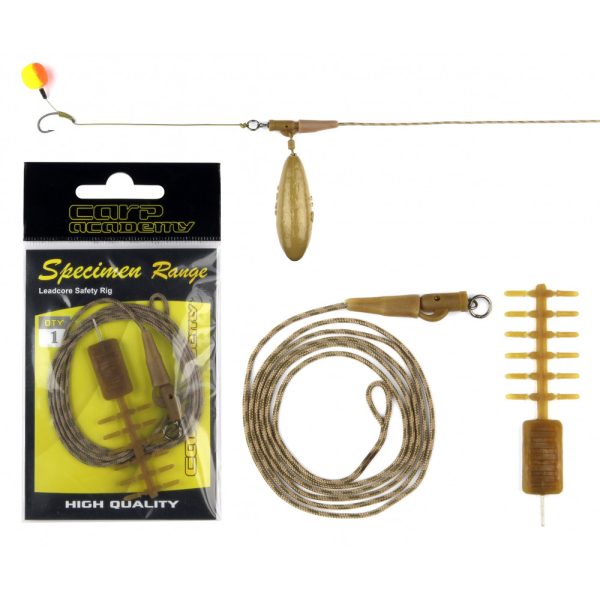 Carp Academy Voorslag met Loodinzet en Veiligheidsclip 95cm 35lbs (359061)