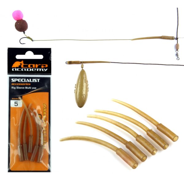 Carp Academy Universele Rubberen Hoes L 5 stuks