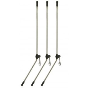 Anti-klittube RVS 15cm 3 stuks/verpakking